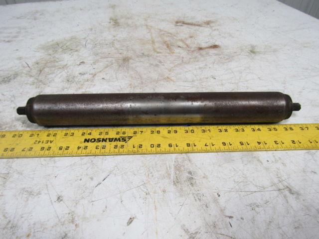 17" O.A.L. Conveyor Roller 15-1/4" Face 1.90" Dia. 7/16" Hex Shaft End Lot/20