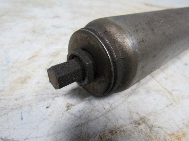 17" O.A.L. Conveyor Roller 15-1/4" Face 1.90" Dia. 7/16" Hex Shaft End Lot/20
