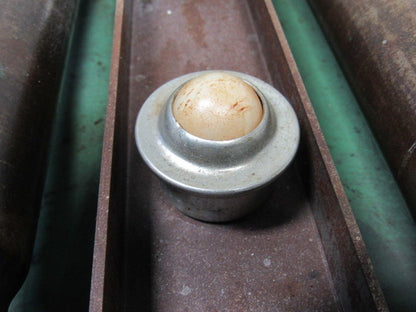 RAPISTAN 38-1/2"W x 46"L Pneumatic Lift Take Off Manual Discharge Conveyor