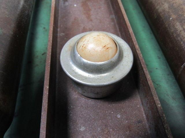 RAPISTAN 38-1/2"W x 46"L Pneumatic Lift Take Off Manual Discharge Conveyor