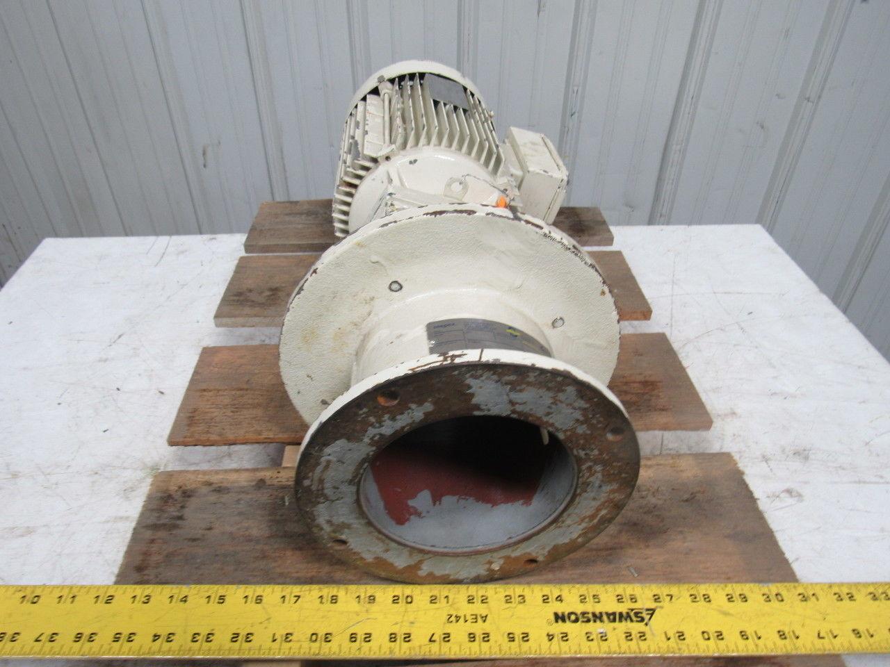 Sew Eurodrive RF37DV100M4 W/Seepex Size 25 Progressive Cavity Pump Adapter
