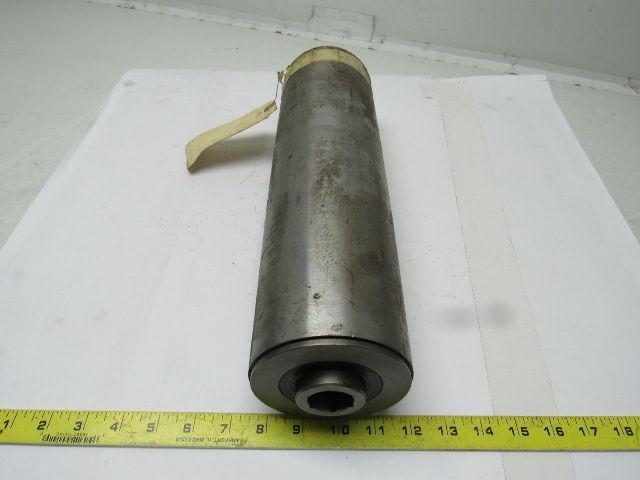 4"x 15" Steel Conveyor Pulley Roller 1-1/8" Female Hex