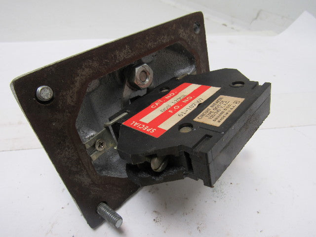 CROUSE HINDS EFDC 31105 120/240 VAC Explosionproof Circuit Breaker 20A  1" Hubs