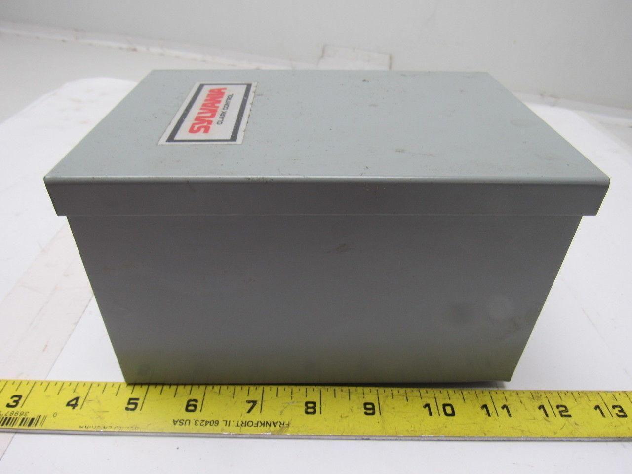 Sylvania EPM1-101 6-7/8" X 4-5/8" X 4-1/4" Electrical Relay Enclosure Nema-1