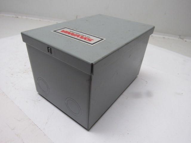 Sylvania EPM1-101 6-7/8" X 4-5/8" X 4-1/4" Electrical Relay Enclosure Nema-1