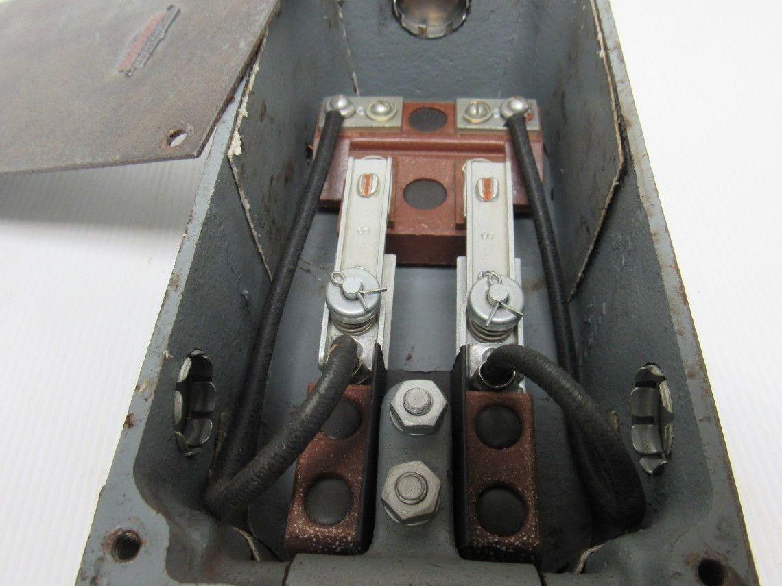 Cutler Hammer 10316H66A Vintage 600V Max Interupter Electric Contact Switch