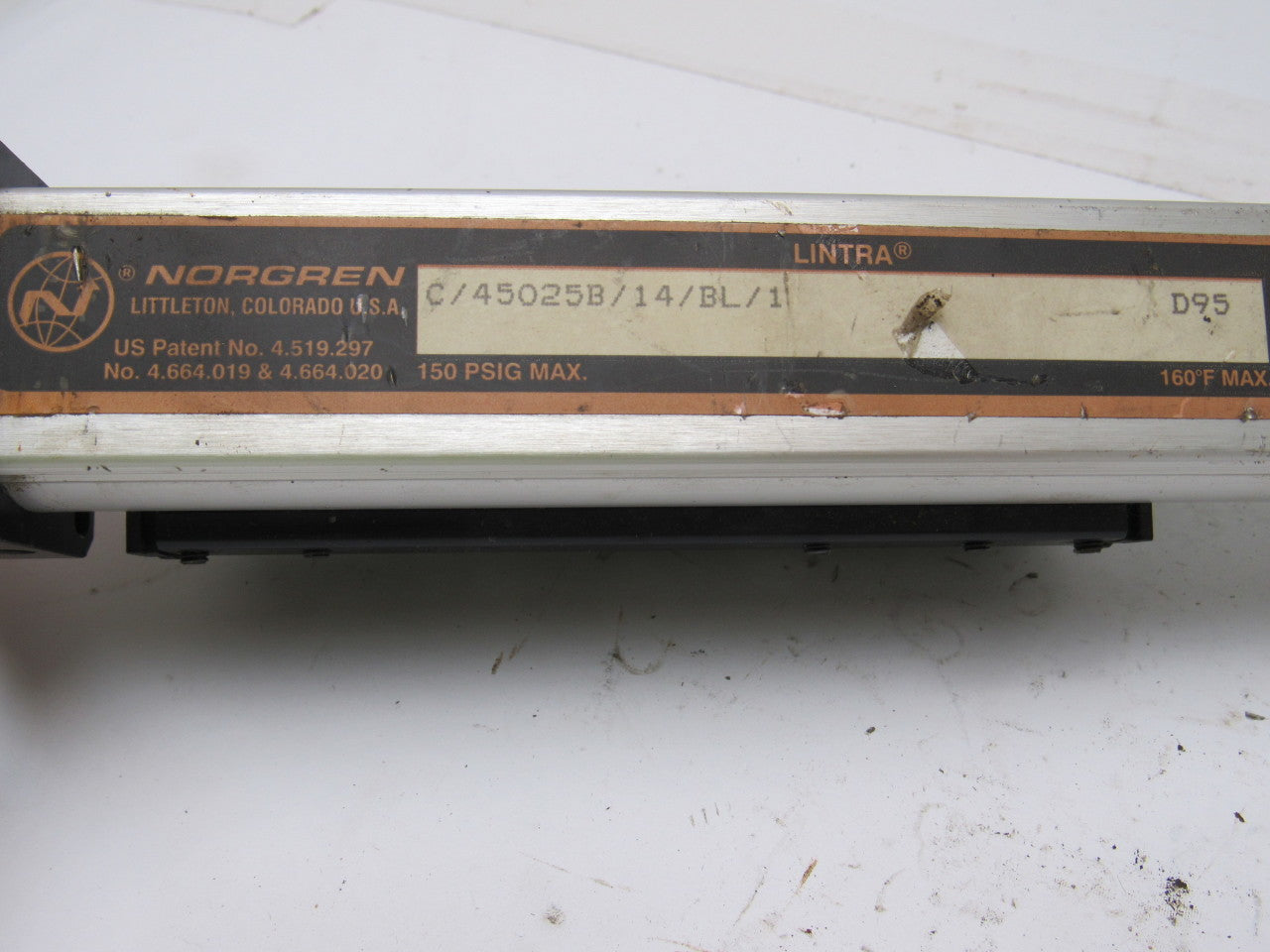 Norgren C/45025B/14/BL/1 Pneumatic Rodless Cylinder 1" Bore 14" Stroke