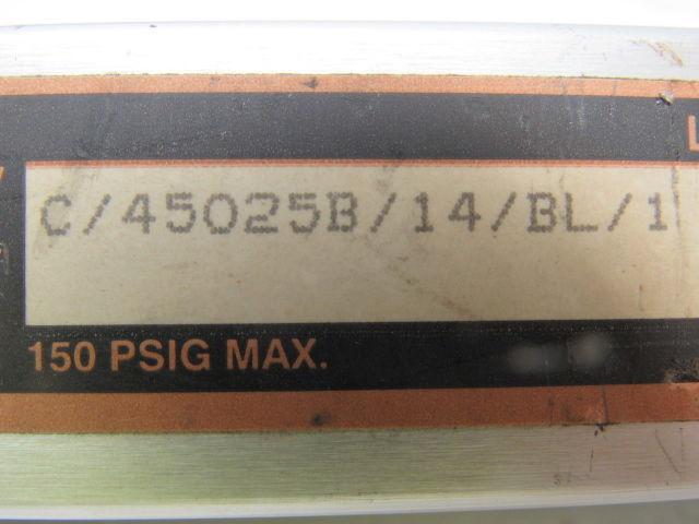 Norgren C/45025B/14/BL/1 Pneumatic Rodless Cylinder 1" Bore 14" Stroke