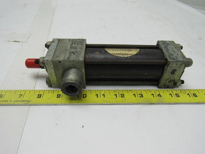 Schrader Gold Medallion 0179 Pneumatic Tie Rod Cylinder 1-1/2" Bore 3" Stroke