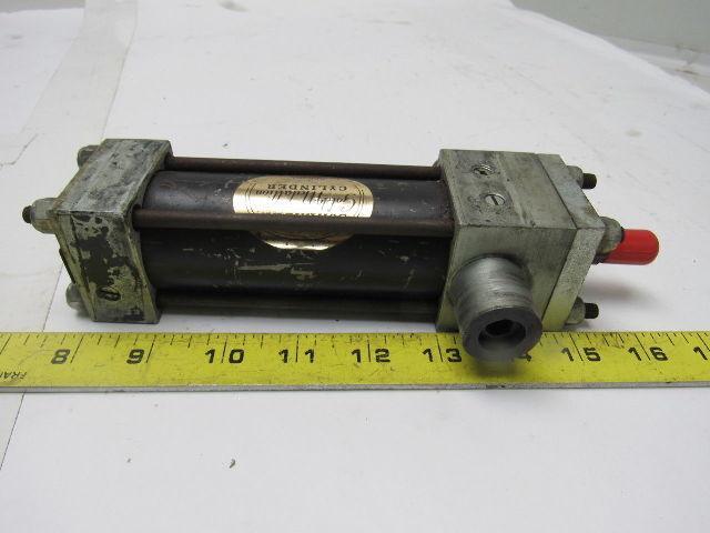 Schrader Gold Medallion 0179 Pneumatic Tie Rod Cylinder 1-1/2" Bore 3" Stroke