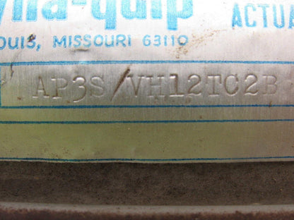 Dyna-Quip AP3S/VH12TC2B Pneumatic Actuator W/ 3/4" NPT Ball Valve