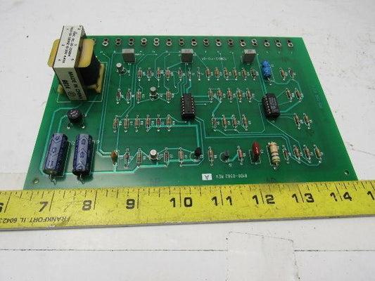 Fenner 12M03-113-02 8100-0562 Rev A Bi-Directional Output Circuit Board Card