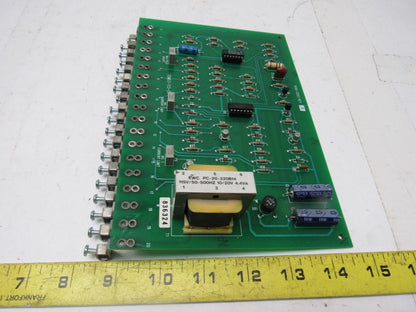 Fenner 12M03-113-02 8100-0562 Rev A Bi-Directional Output Circuit Board Card