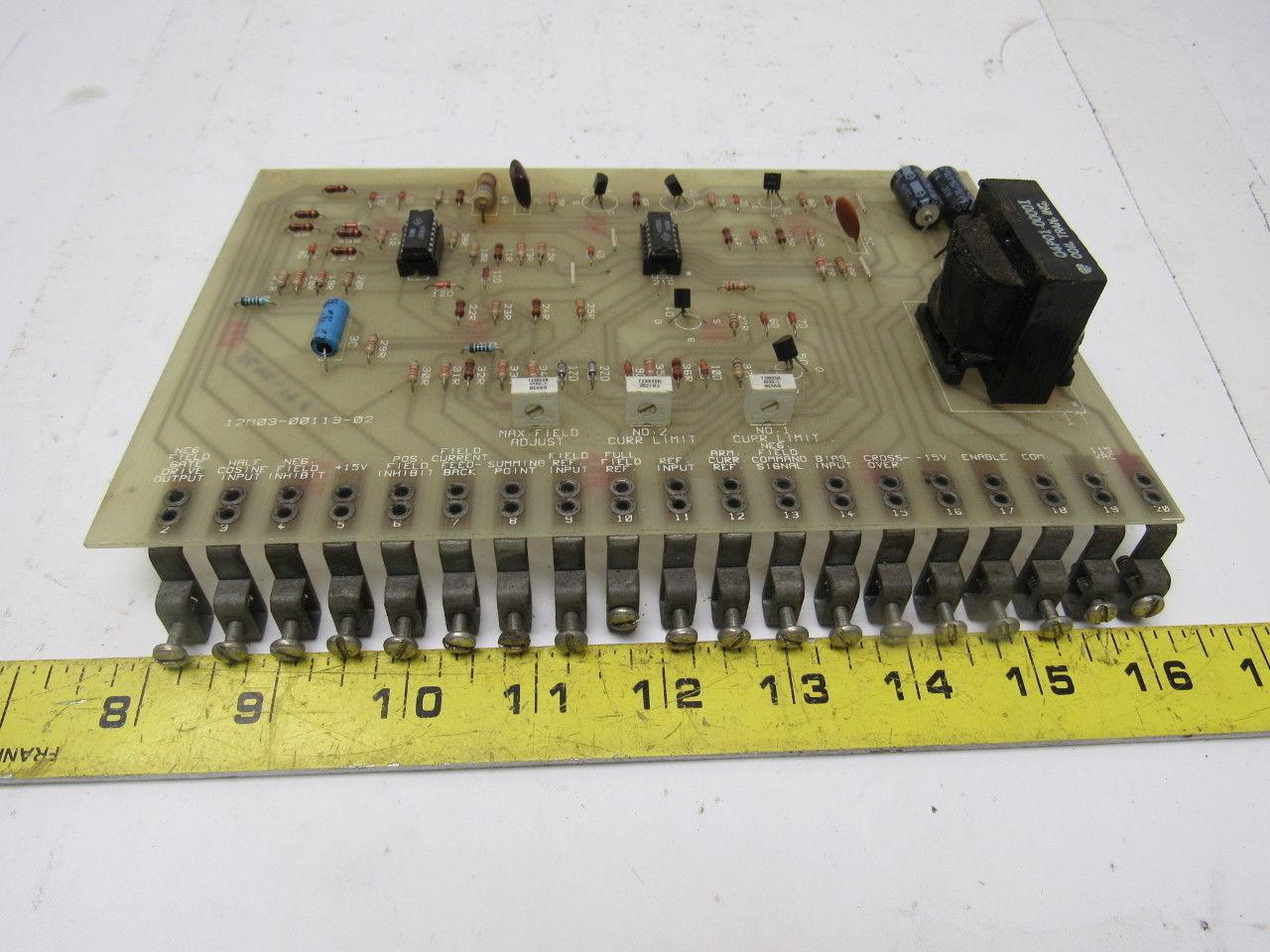 Fenner 12M3-00113-02 Bi-Directional Output Adapter Circuit Board Card