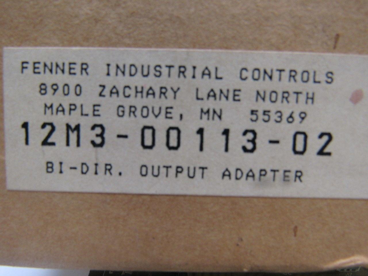 Fenner 12M3-00113-02 Bi-Directional Output Adapter Circuit Board Card