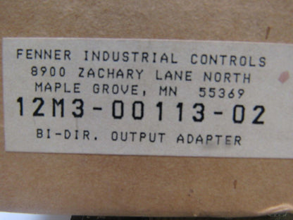 Fenner 12M3-00113-02 Bi-Directional Output Adapter Circuit Board Card