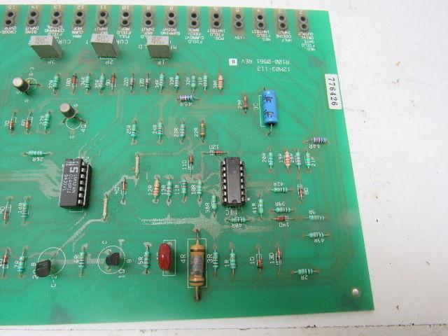 Fenner 12M03-113 8100-0561 Rev B Bi-Directional Output Circuit Board Card