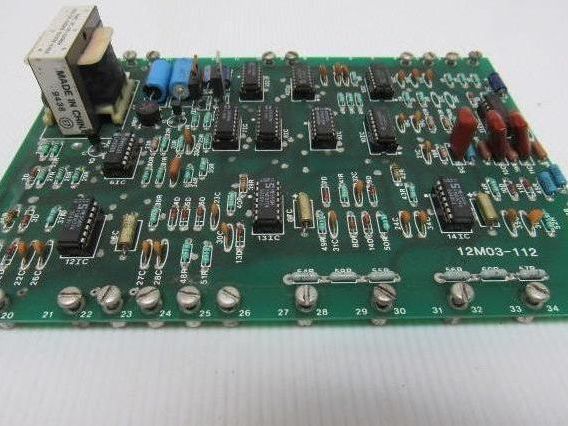 Fenner 12M03-112 8100-0556 Rev. A 3 Phase Pulse Generator Circuit Board Module