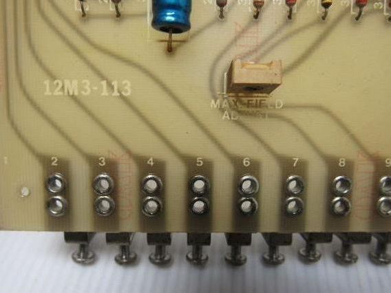 Fenner 12M3-113 Bi-Directional Output Adapter Circuit Board Card
