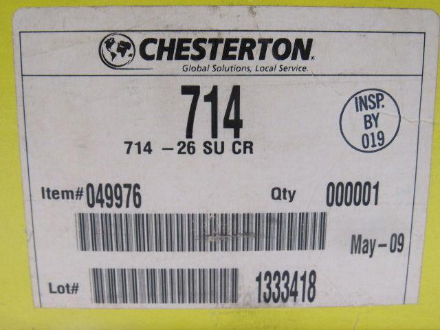 Chesterton 049976 714-26 SU CR Ceramic Mechanical Pump Seal 85mm ID X 124mm OD