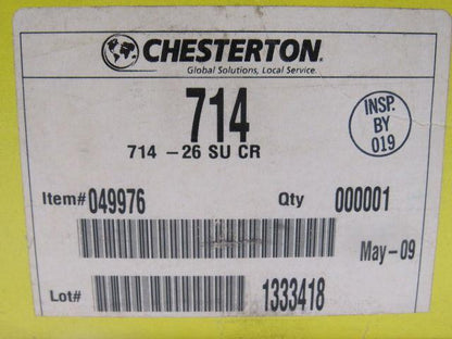 Chesterton 049976 714-26 SU CR Ceramic Mechanical Pump Seal 85mm ID X 124mm OD