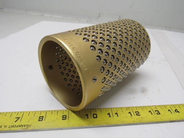 Lempco 931 2422 3" ID X 5-1/2" Long Brass Ball Sleeve Die Bushing NEW
