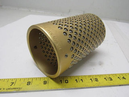 Lempco 931 2422 3" ID X 5-1/2" Long Brass Ball Sleeve Die Bushing NEW