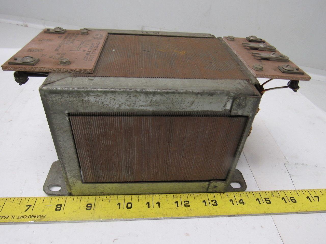GE General Electric 9T55Y53 1.500 KVA 60Cy. Transformer 460/230V-AC 115V-AC