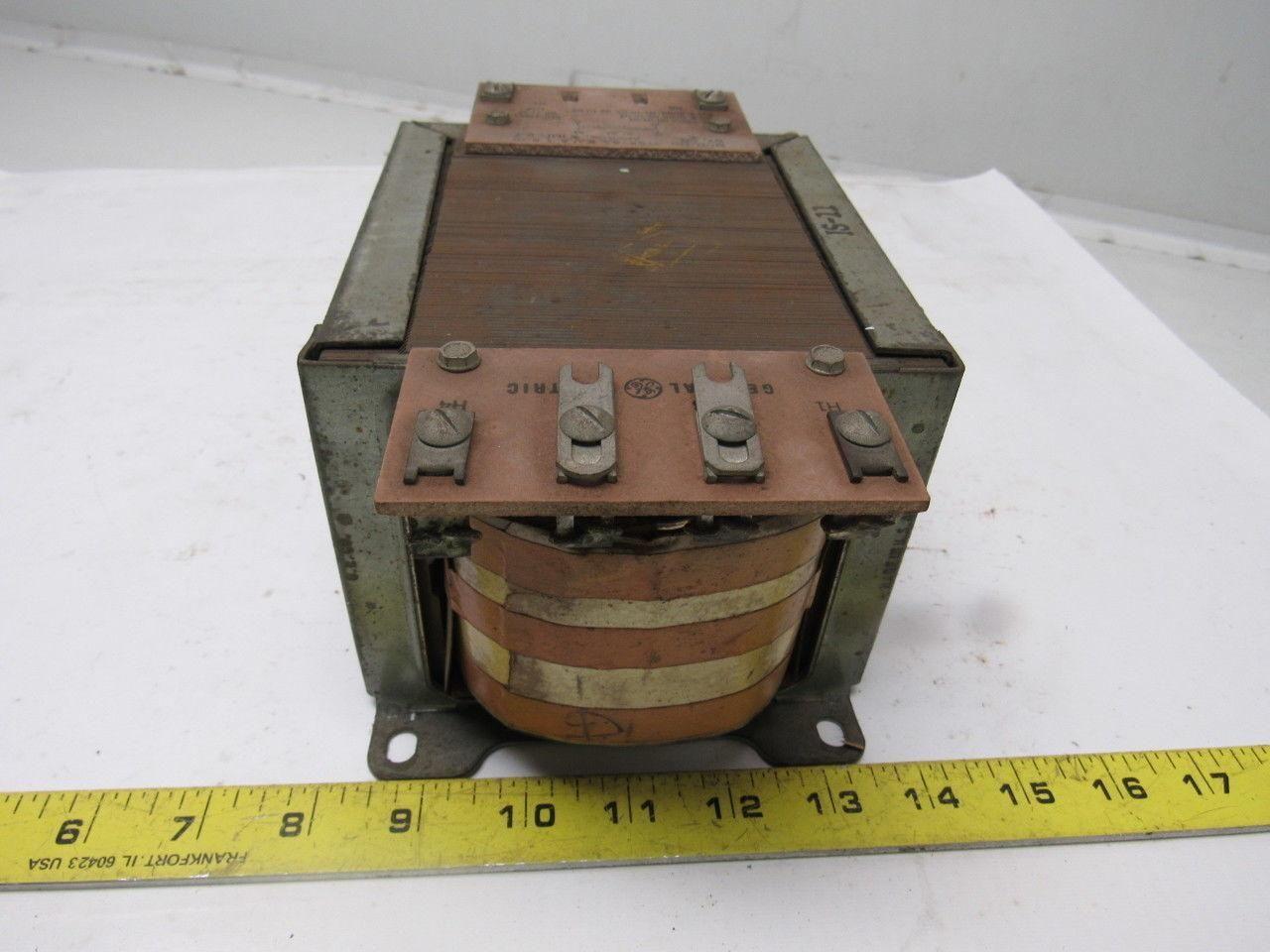GE General Electric 9T55Y53 1.500 KVA 60Cy. Transformer 460/230V-AC 115V-AC