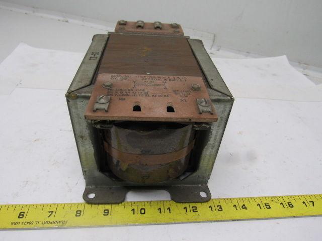 GE General Electric 9T55Y53 1.500 KVA 60Cy. Transformer 460/230V-AC 115V-AC