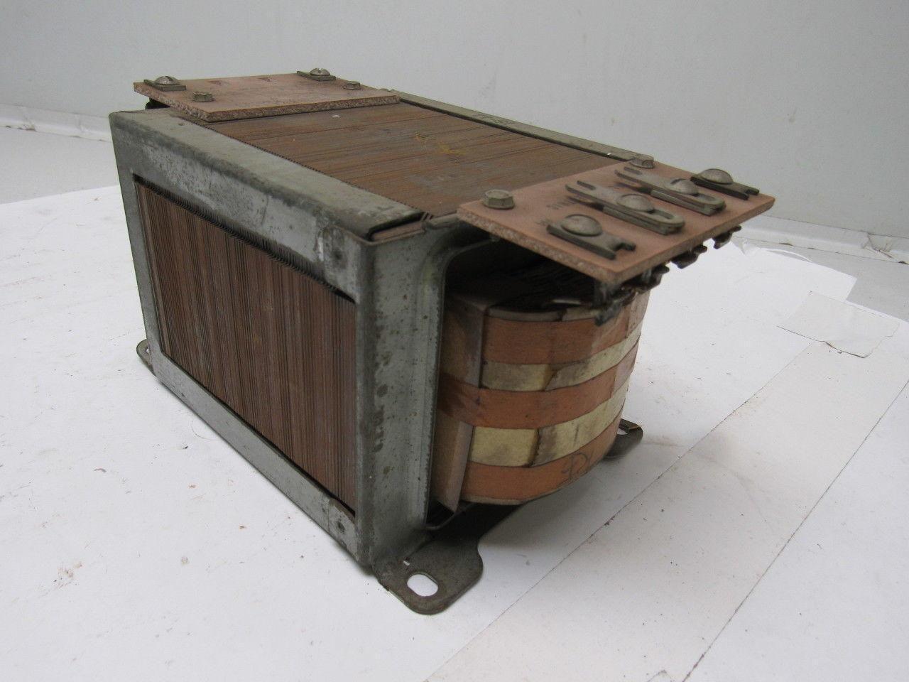 GE General Electric 9T55Y53 1.500 KVA 60Cy. Transformer 460/230V-AC 115V-AC