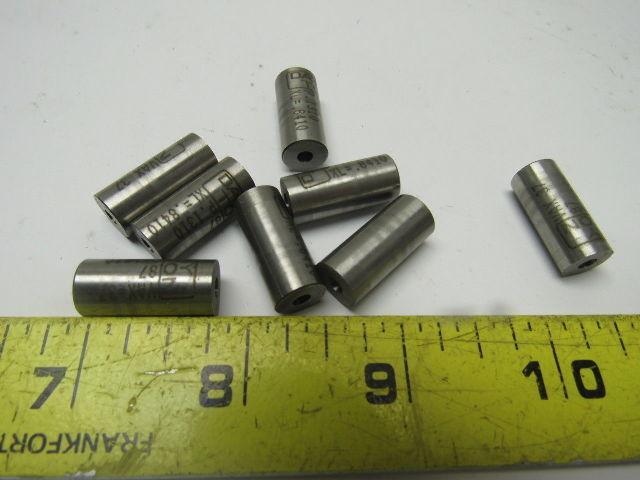 Dayton VAX 37  3/8" OD 0.135 ID A2 Steel Die Tooling Drill Bushing Lot OF 8