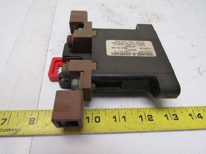 Square D 9065-FO1L Series B Thermal Overload Relay Melting Alloy Starter Lathe