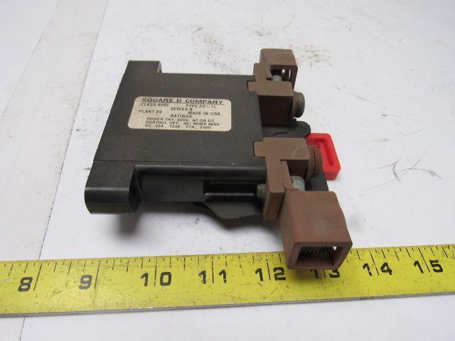 Square D 9065-FO1L Series B Thermal Overload Relay Melting Alloy Starter Lathe