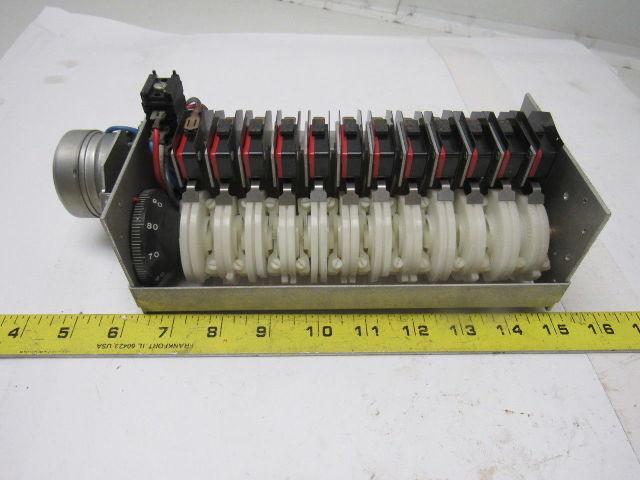 Automatic Timing Controls 324C12F3EL1A01X Motor Driven 12 Cam Timer 120/240V
