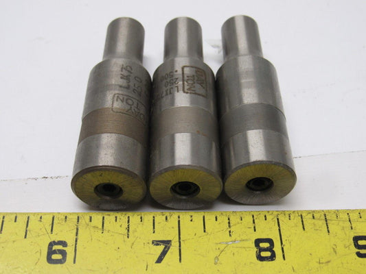 Dayton LJX75 0.50" Die Press Punch W/ Spring Ejector Pin Lot Of 3