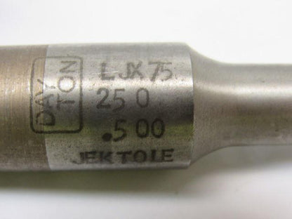 Dayton LJX75 0.50" Die Press Punch W/ Spring Ejector Pin Lot Of 3