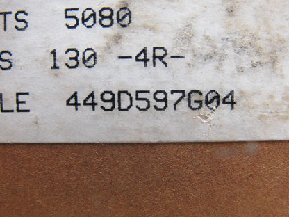 Westinghouse 449D597G04 Single Barrel Ferrule Mounted R-Rated Fuse 130A