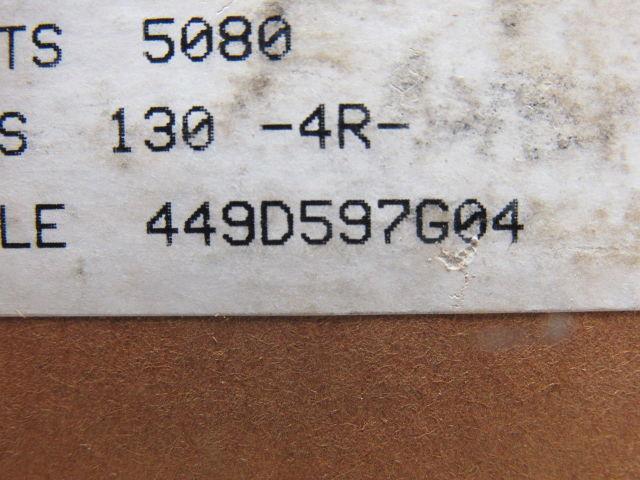 Westinghouse 449D597G04 Single Barrel Ferrule Mounted R-Rated Fuse 130A