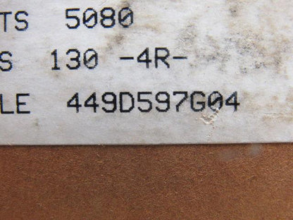 Westinghouse 449D597G04 Single Barrel Ferrule Mounted R-Rated Fuse 130A