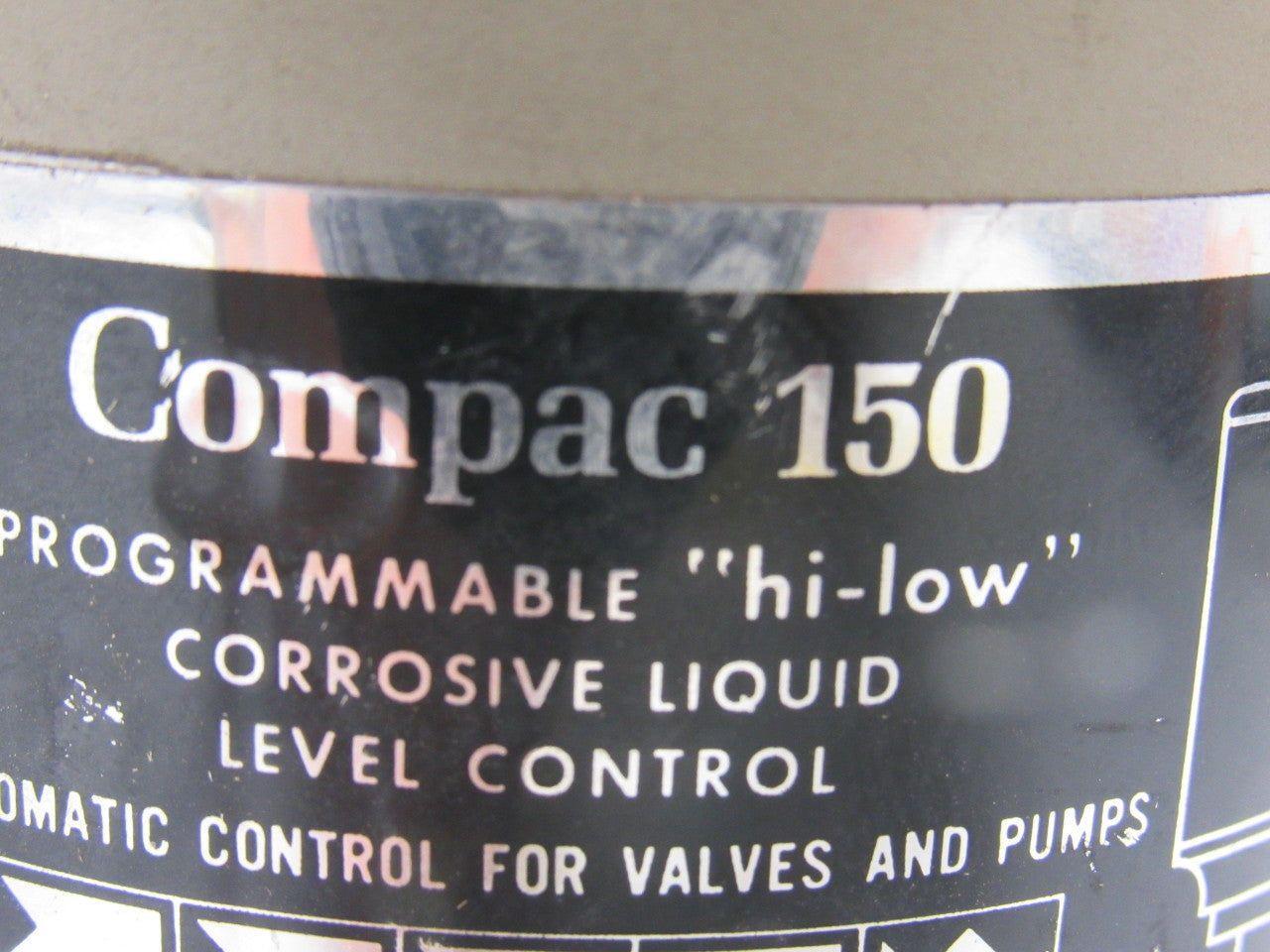 Compac Engineering 150 Programmable Hi Low Corrosive Liquid Level Control
