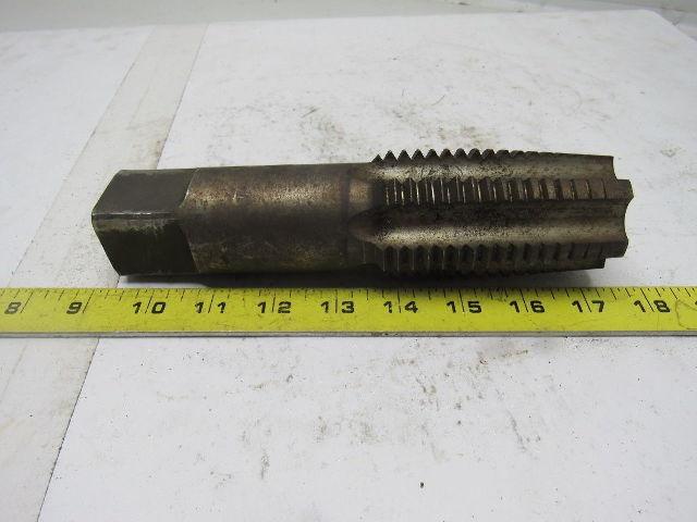 Morse 2-1/8"-4-1/2 Taper Tap 6 Flute HSS 3-3/4" Flute Length 8" OAL Rare Size