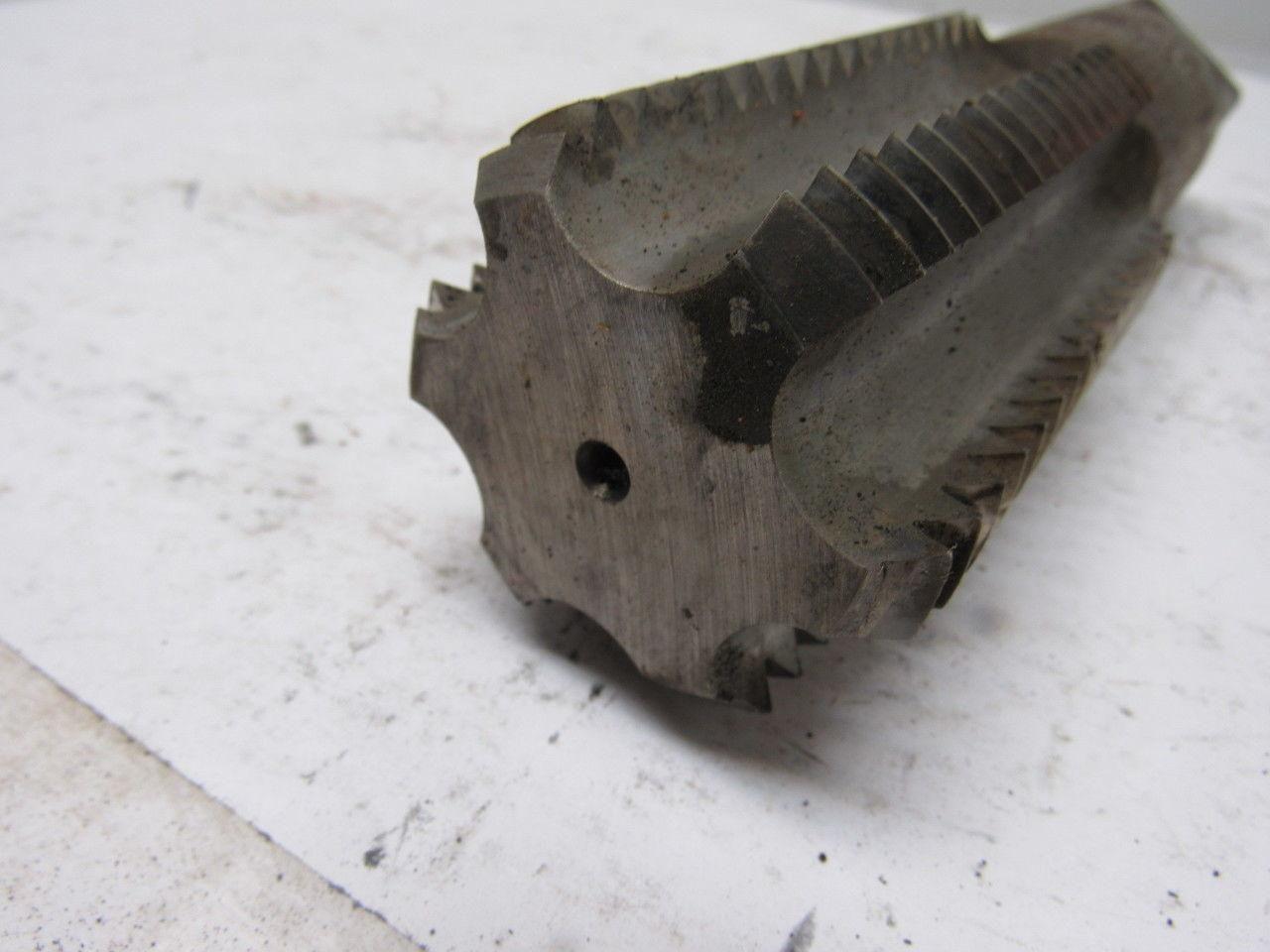 Morse 2-1/8"-4-1/2 Bottom Tap 6 Flute HSS 3-3/4" Flute Length 8" OAL Rare Size
