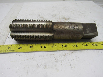 Morse 2-1/8"-4-1/2 Bottom Tap 6 Flute HSS 3-3/4" Flute Length 8" OAL Rare Size