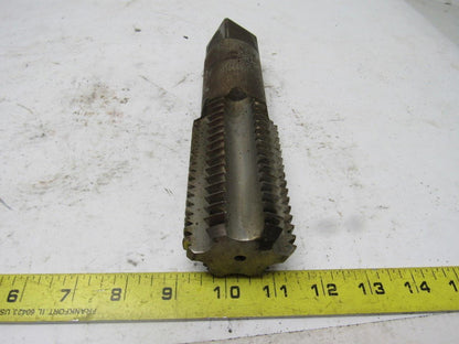 Morse 2-1/8"-4-1/2 Bottom Tap 6 Flute HSS 3-3/4" Flute Length 8" OAL Rare Size