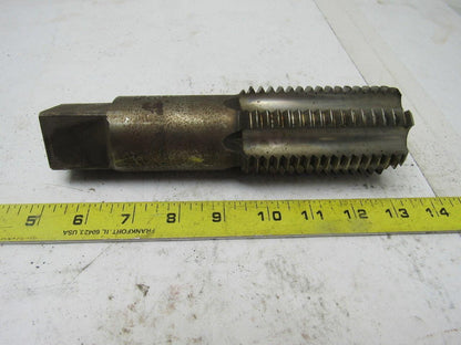 Morse 2-1/8"-4-1/2 Bottom Tap 6 Flute HSS 3-3/4" Flute Length 8" OAL Rare Size