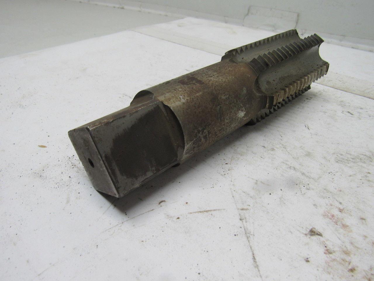 Morse 2-1/8"-4-1/2 Bottom Tap 6 Flute HSS 3-3/4" Flute Length 8" OAL Rare Size