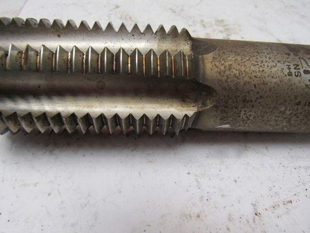 Morse 2-1/8"-4-1/2 Bottom Tap 6 Flute HSS 3-3/4" Flute Length 8" OAL Rare Size