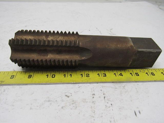 2-1/4"-4-1/2 Bottom Tap 6 Flute HSS 3-1/2" Flute Length 8-1/4" OAL Rare Size