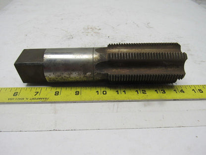 R & N Co. 2-1/8"-8 Bottom Tap 6 Flute HSS 3-5/8" Flute Length 8" OAL